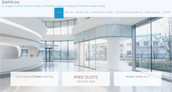 Desktop Screenshot of dwmsinc.com